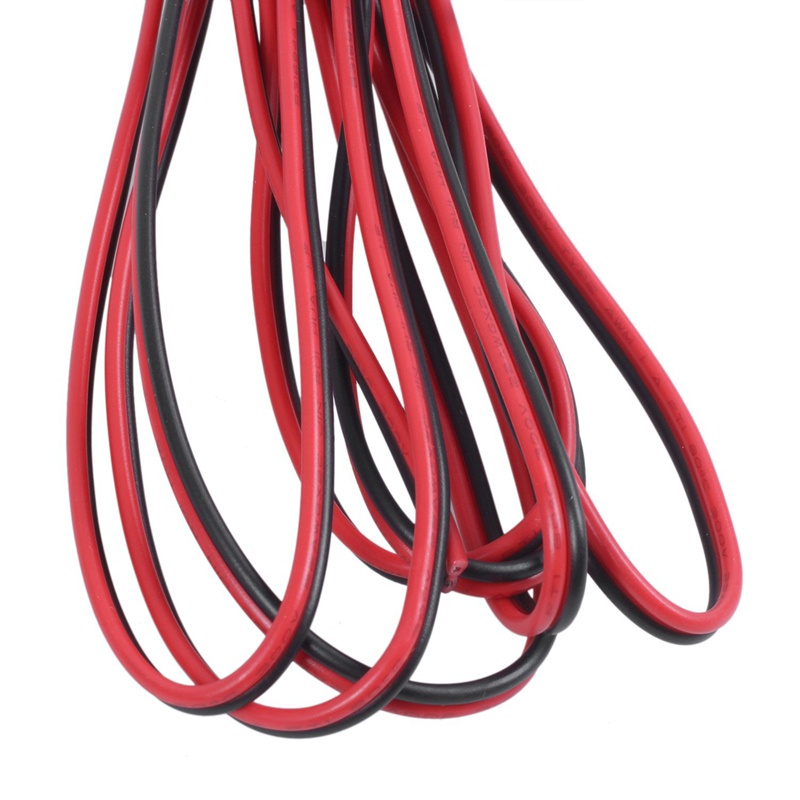 Dây Cáp Lõi Kép 5M 22AWG Màu Đỏ Đen Cho Loa Ô Tô