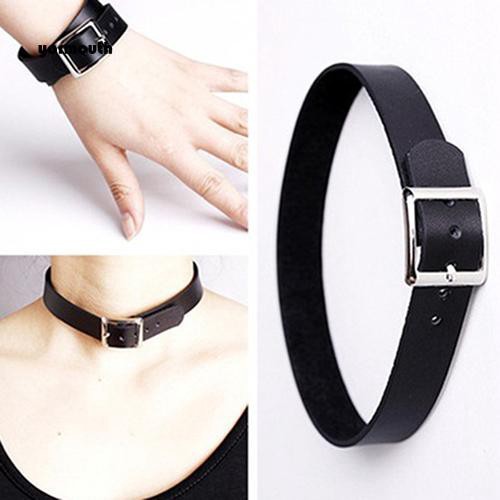 Vòng cổ choker da cá tính cho nữ