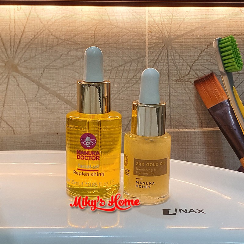 Dầu dưỡng da mặt Manuka Doctor Skincare Replenishing Facial Oil 25ml - UK