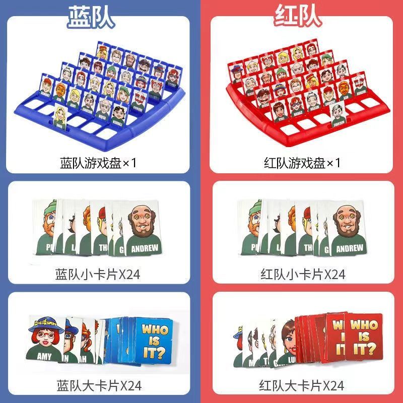 Bộ Thẻ Trò Chơi Tik Tok Influencer Guess Who I Am Hai Lớp Rèn Luyện Trí Thông Minh Cho Trẻ Em