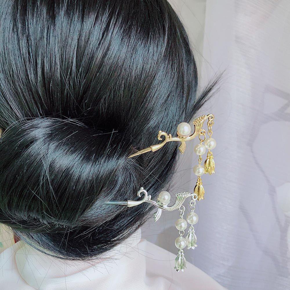 Trâm Cài Tóc Phối Tua Rua Phong Cách Trung Hoa Cổ Điển Cho Nữ