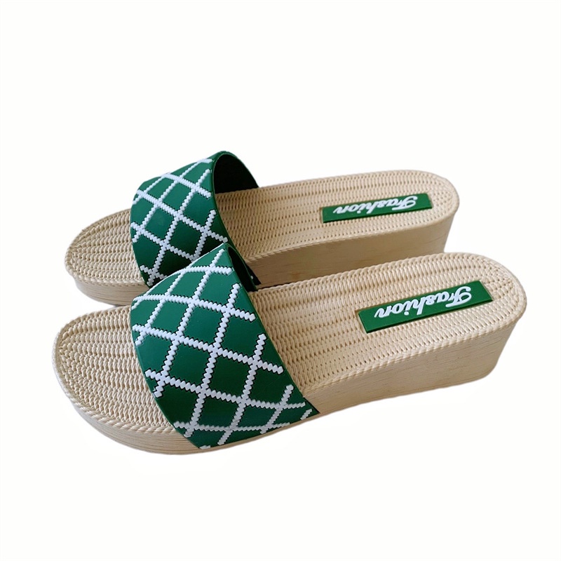 IELGY Dép quai ngang  đế dày chống trượt thời trang đi biển cho nữ