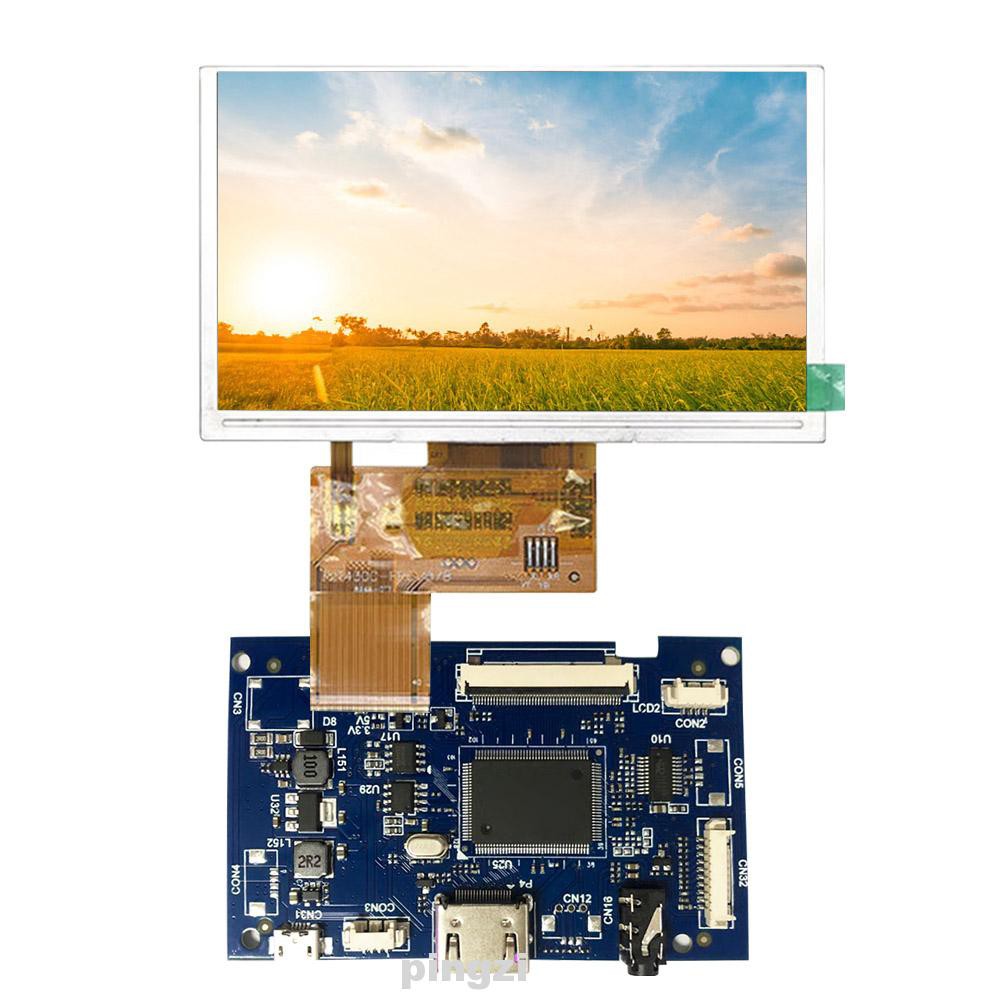 Mô Đun Màn Hình Lcd Tft 4.3 Inch 5 Inch Dành Cho Raspberry Pi