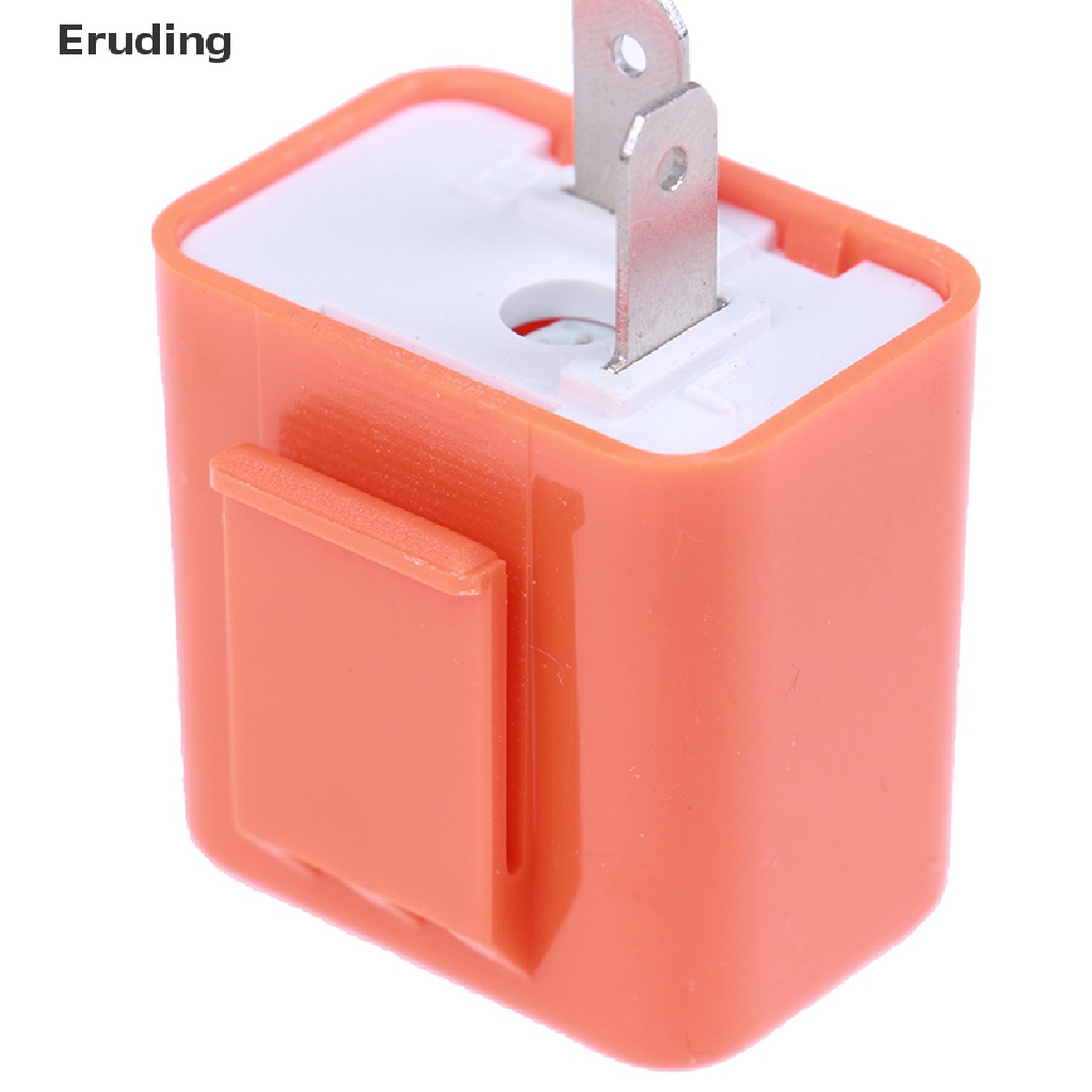 Rơ Le Đèn LED Tín Hiệu Xi Nhan 1x 2-Pin 12V Có Thể Điều Chỉnh Tốc Độ Cho Xe Máy