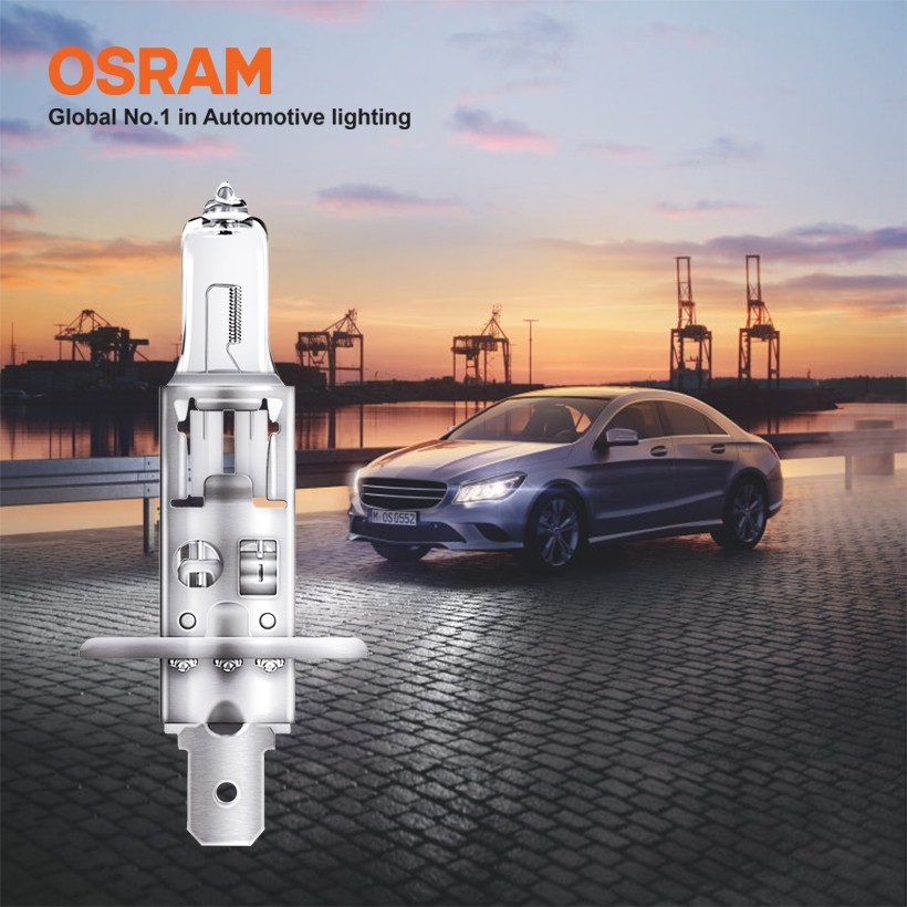 [Mã BMBAU50 giảm 10% đơn 99k] Bóng Đèn Halogen OSRAM Original H1 12V 55W Nhập Khẩu Chính Hãng