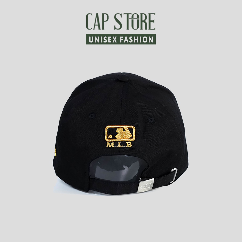 Nón lưỡi trai NY - Mũ MLB nam nữ thêu thời trang nam cao cấp full box phong cách thời trang ulzzang Capstore