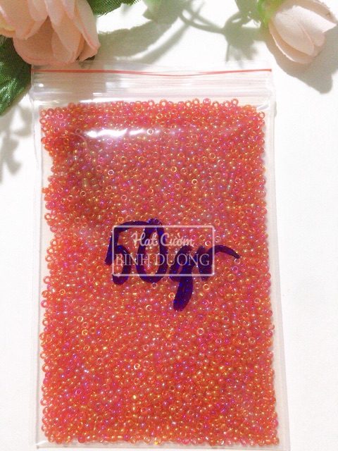 TẤM NGŨ SẮC NHIỀU MÀU ĐẸP 50GR KHOẢNG 7500 HẠT