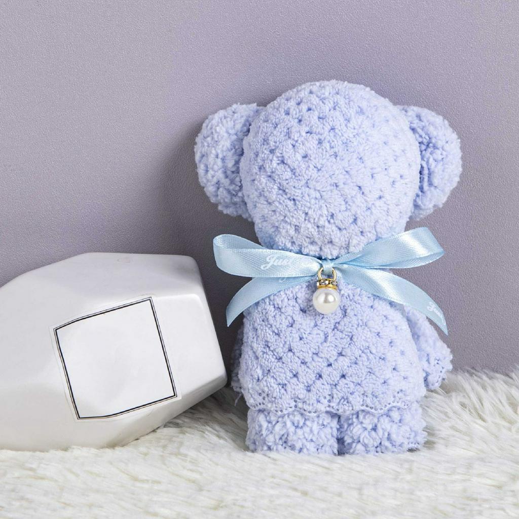 Khăn Tắm Mềm Mại Họa Tiết Gấu Dễ Thương