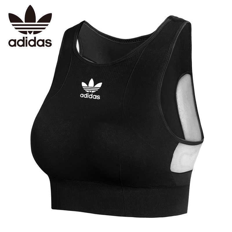Adidas Áo Ngực Thể Thao Chống Sốc Thiết Kế Quyến Rũ Trẻ Trung Cho Bạn Gái
