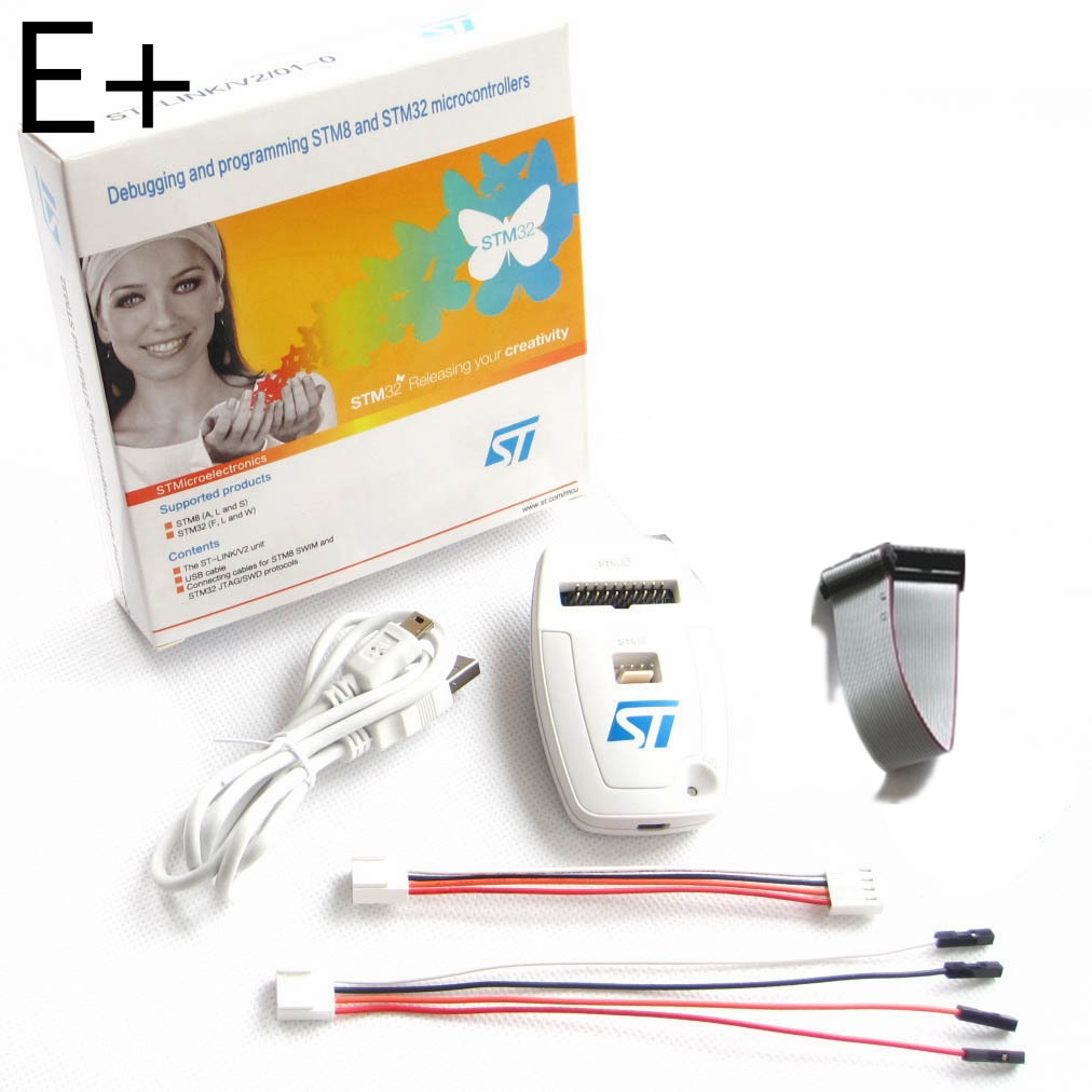 Thiết Bị Tải Điện Trở Nhân Tạo 100% STM8 STM32 ST-LINK / V2 ST-LINK V2 Mới