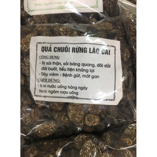 Chuối hột rừng loại to thái miếng hàng đẹp SaPa loại đóng túi 1kg