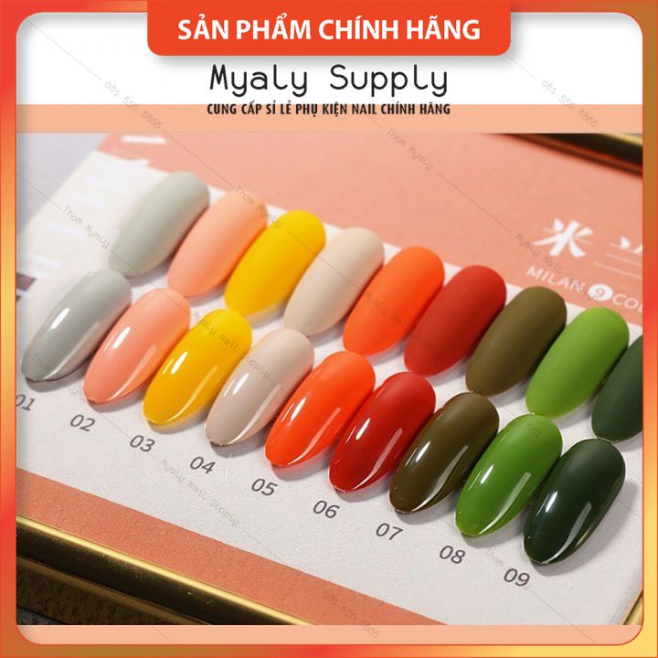 Set Sơn AS Chai Đỏ Nắp Nhọn 9 Chai Cao Cấp AML SP000323