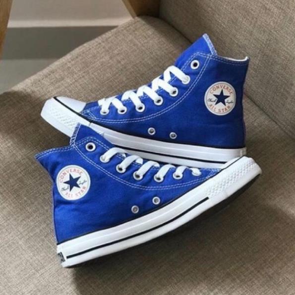 📍  Giày converse cổ cao xanh dương real 2hand