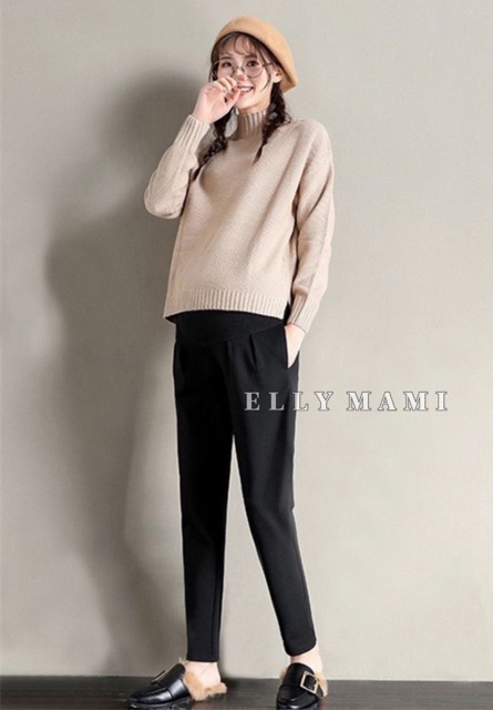 ( 40kg - 85kg ) Quần Tây Bầu , Bigsize UMI , Siêu Mát , Form Dễ Mặc Thoải Mái Suốt Thai Kì &amp; Sau Sinh Thiết Kế Cao Cấp