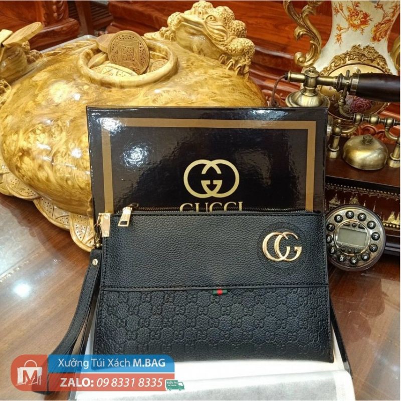 Ví Da Cầm Tay Nam Nữ