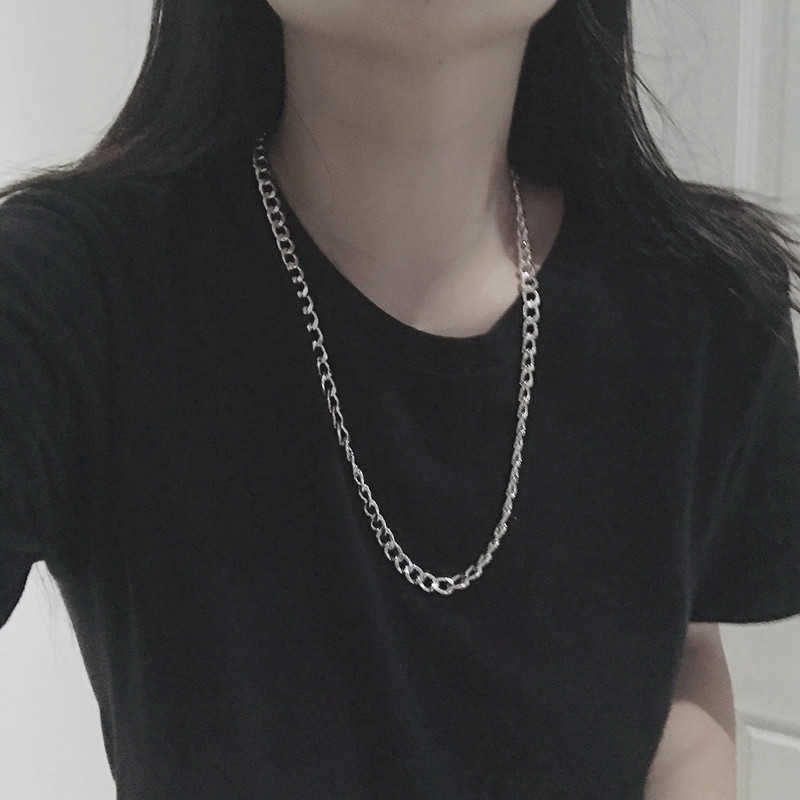 Dây Chuyền Thép Titan Phong Cách Hip Hop