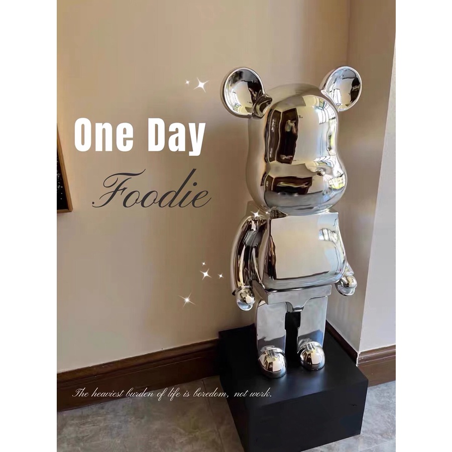 Gấu Bearbrick 50cm, 80cm hàng nhập khẩu loại 1 cao cấp fullbox phong cách màu ombre