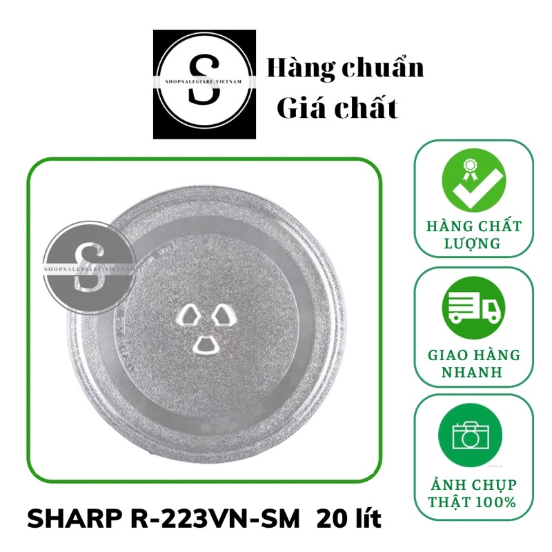 Đĩa lò vi sóng SHARP R-G223VN-SM (20 lít) ( Rg223vnsm )