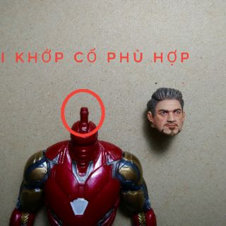 Head Tony Stark 1/12 cho Marvel Legends