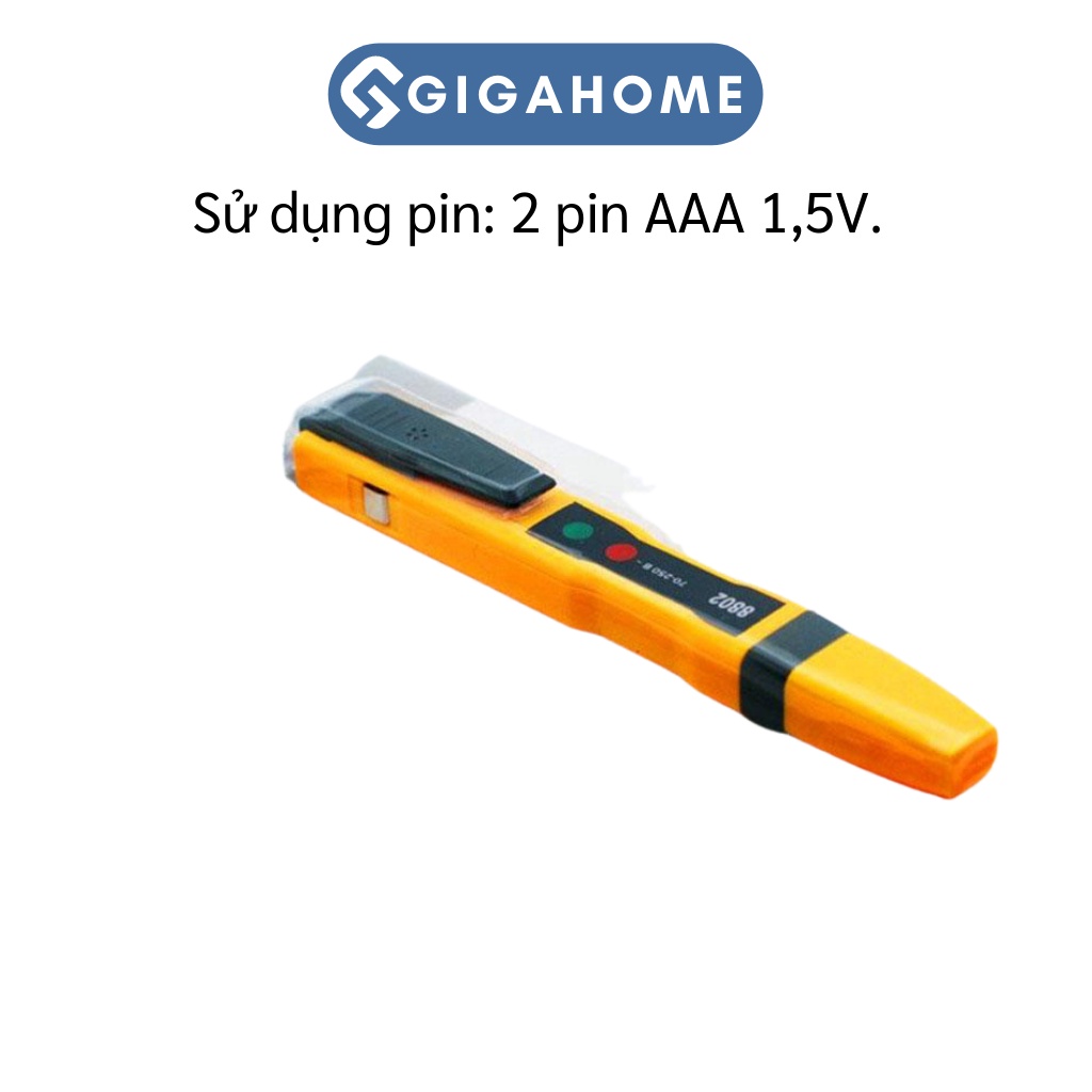 Bút Thử Điện Cảm Ứng Xuyên Tường GIGAHOME Có Đèn Báo Và Âm Thanh 4688