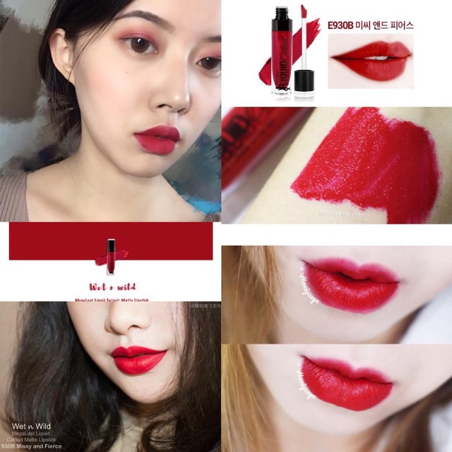 [CÓ BILL]  Son Wet N Wild Megalast Liquid Catsuit Matte Lipstick