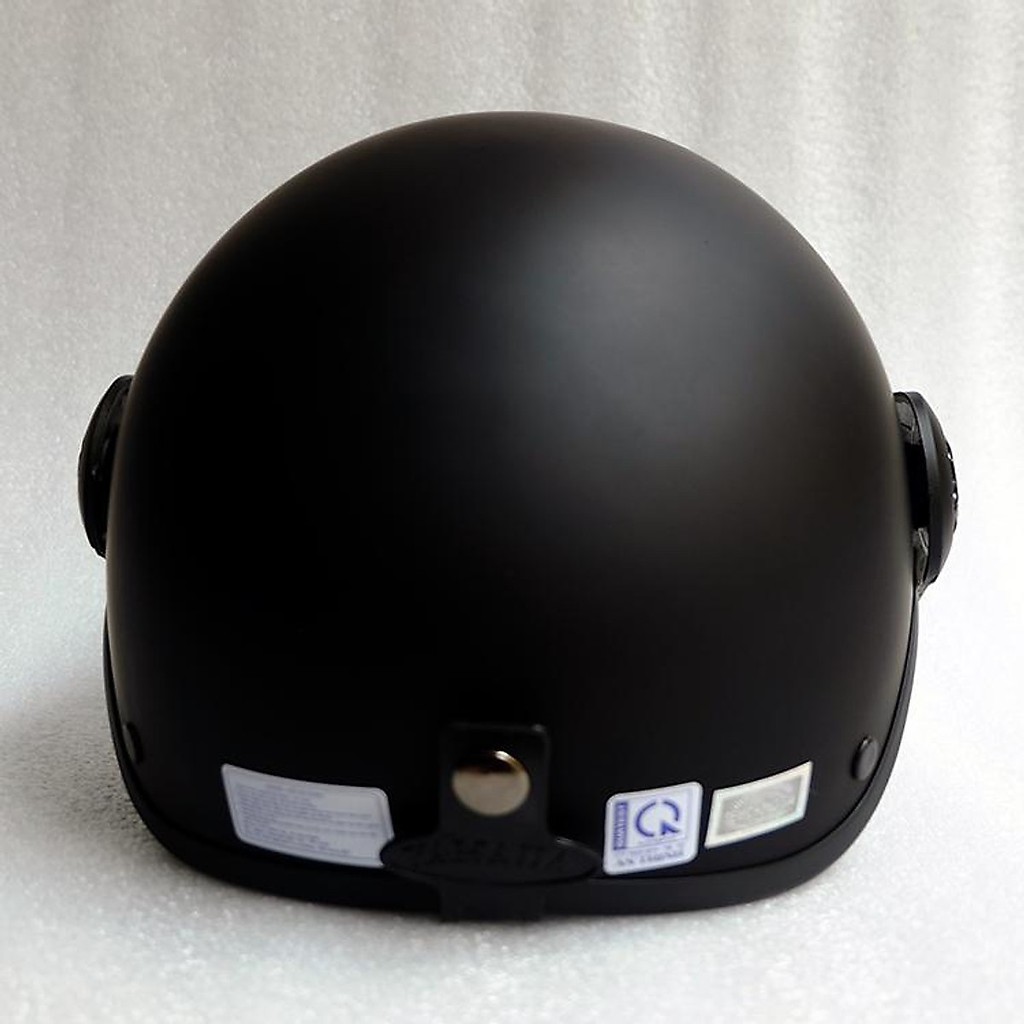 [ ẢNH THẬT] Mũ Bảo Hiểm có kính PGK A33K ( Đen Nhám )