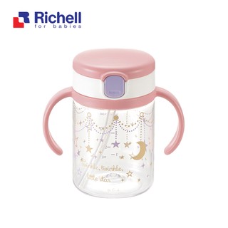 Cốc ống hút 7m+ Richell Nhật Bản