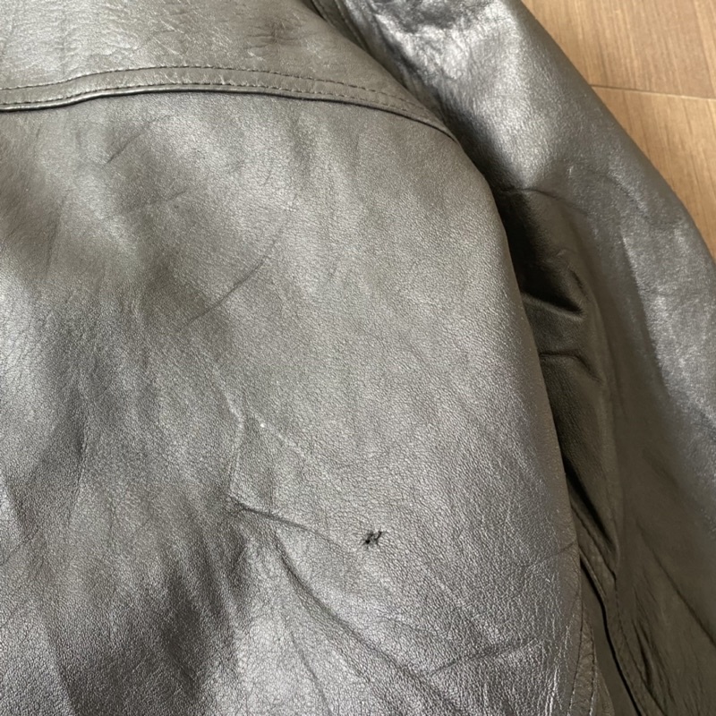 Áo Leather Bomber Jacket 2hand