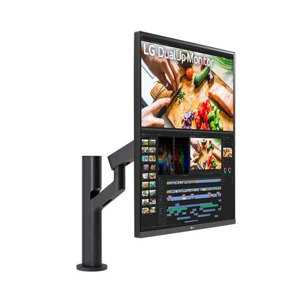 Màn hình kèm chân đỡ công thái học LG DualUp 28MQ780-B 27,6 Inch (SDQHD 2560x2880/16:18/Nano IPS) - Hàng chính hãng