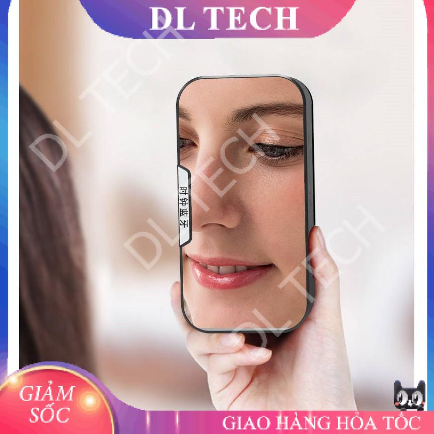 Loa bluetooth 5.0 đồng hồ báo thức nghe đài FM Màn hình tráng gương tích hợp giá đỡ điện thoại đa chức năng G11 DL TECH | BigBuy360 - bigbuy360.vn