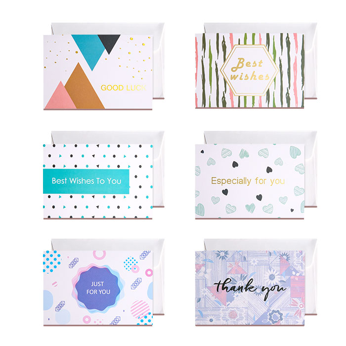 6 Thiệp Chúc Mừng Thiết Kế Đơn Giản Đáng Yêu Phong Cách Hàn Quốc