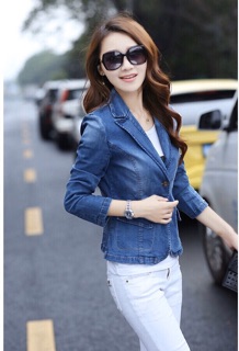 ÁO KHOÁC JEAN KIỂU VEST