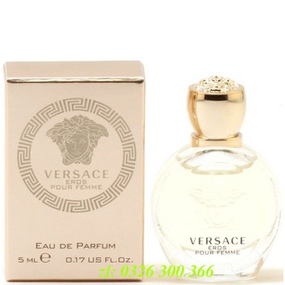 Nước hoa nữ 5ml versace eros pour femme, chính hãng.