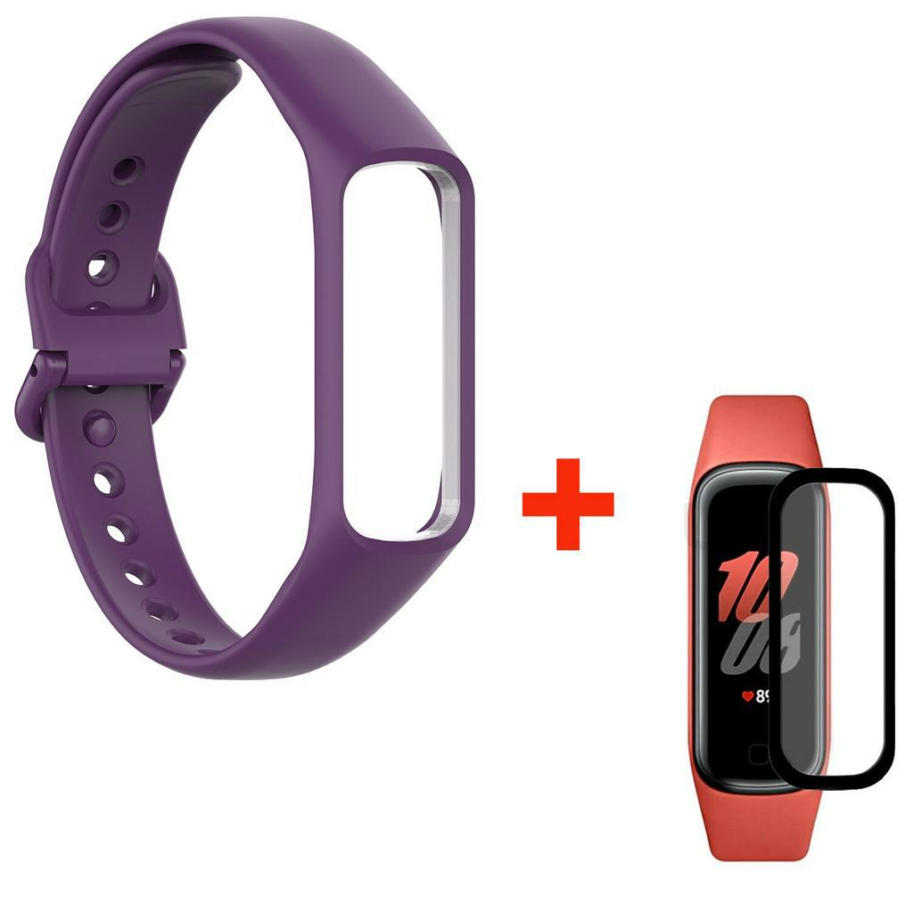 Dây Đeo Silicone Cho Đồng Hồ Thông Minh Samsung Galaxy Fit 2 Sm-r220