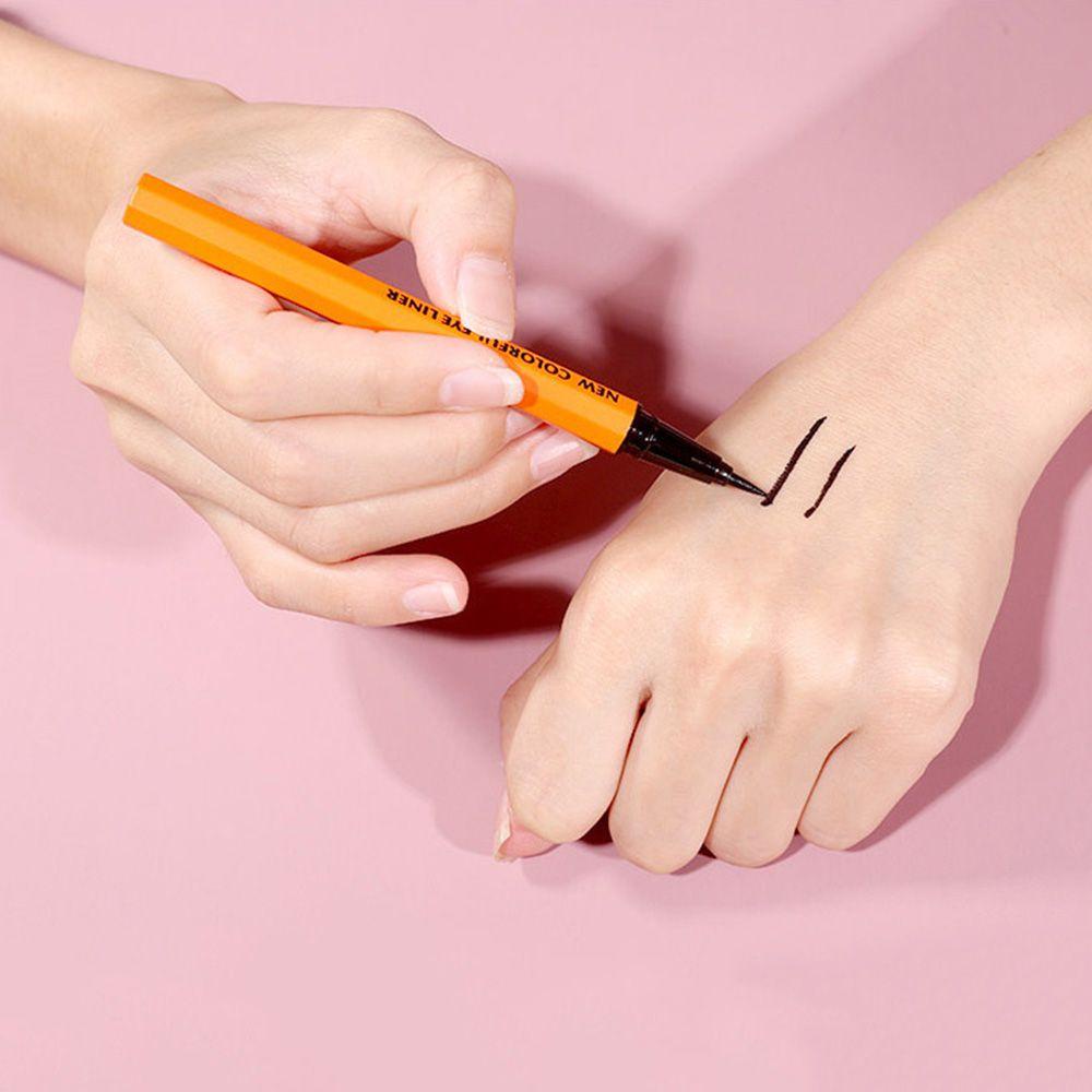 Bút Kẻ Mắt Màu Đen Nhanh Khô Chống Thấm Nước Lâu Trôi Thiết Kế Dễ Thương