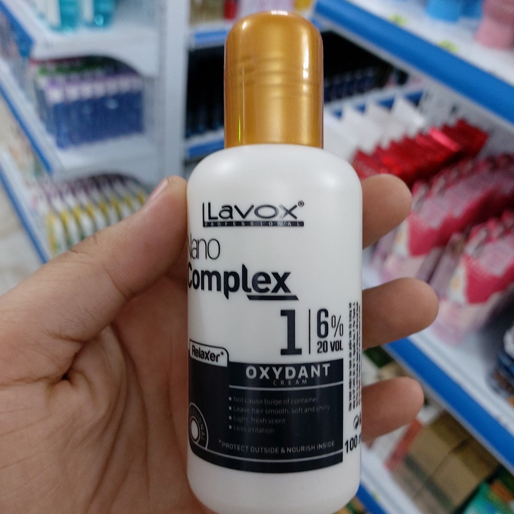 Oxy Nhí Trợ Nhuộm Siêu Dưỡng Lavox Nano Complex 100ml