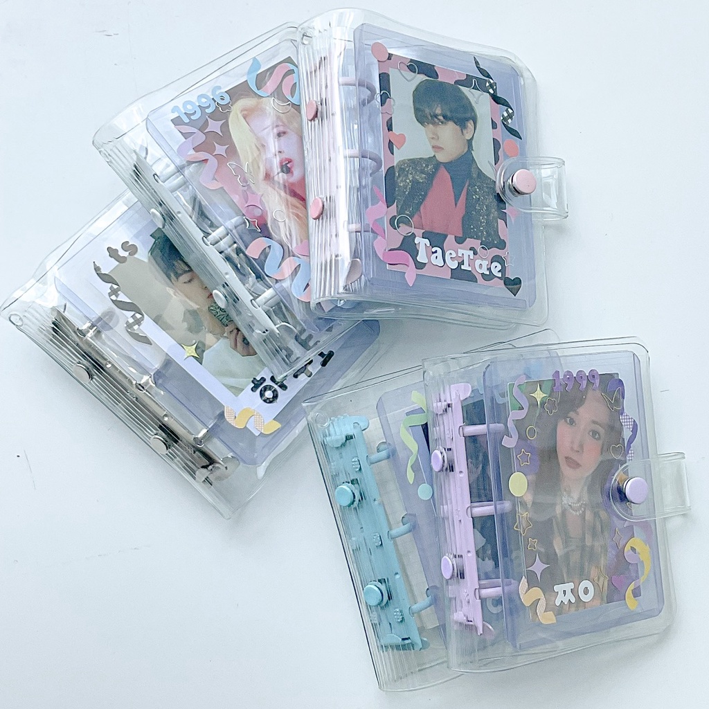 MINI BINDER Sổ mini 3 còng xinh xắn 💕chưa kèm giấy