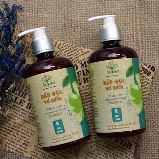 2 Chai Dầu gội bưởi trị rụng tóc AmeGreen