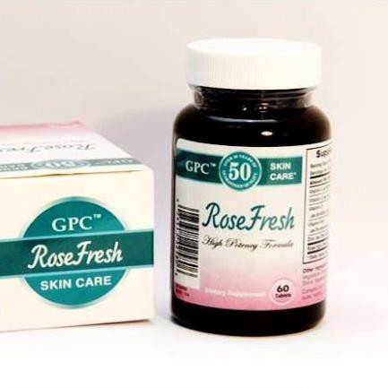 [ HÀNG CHÍNH HÃNG ] Rose Fresh - Hỗ trợ trị mụn trứng cá, mụn ẩn hiệu quả, giúp làm đẹp da (Hộp 60 viên)