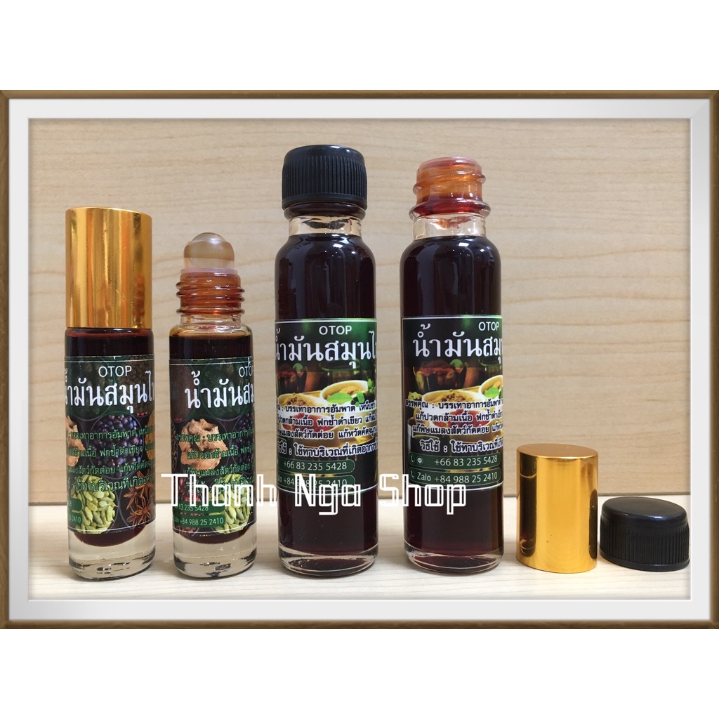 Dầu Lăn Thảo Dược OTOP Thái Lan 8ml -25ml