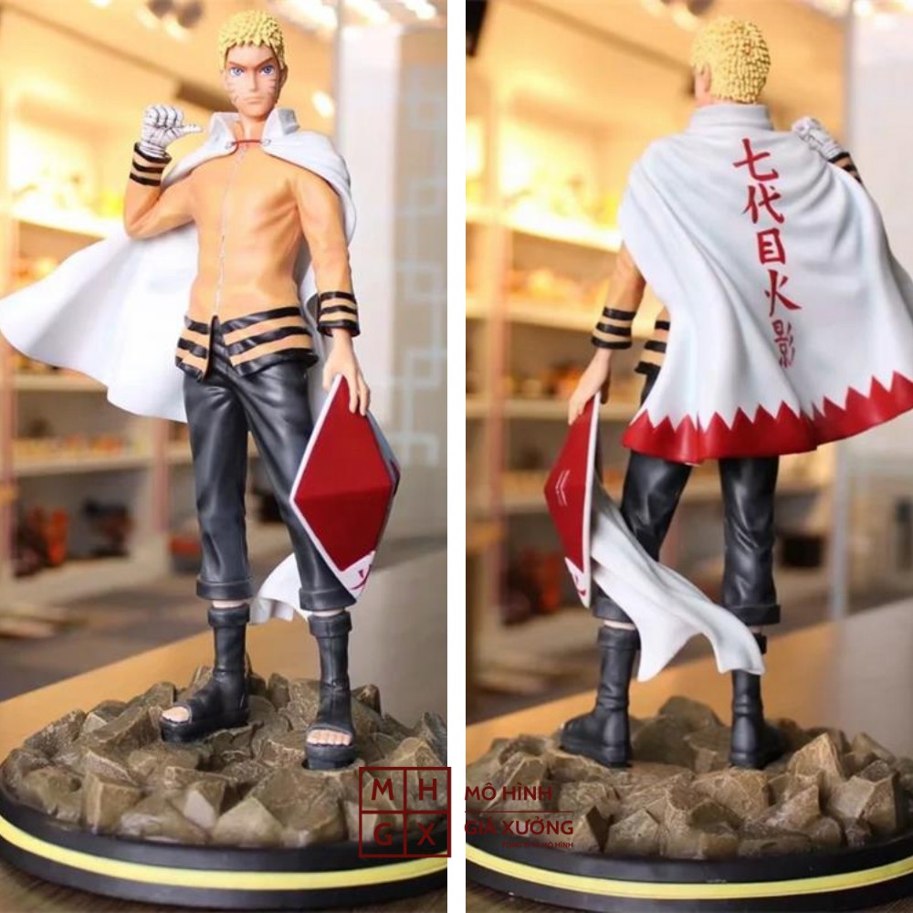 Mô hình Naruto Đệ Thất Uzumaki Naruto 1 trong 7 Hokage cao 28cm siêu đẹp , figure mô hình naruto , mô hình giá xưởng