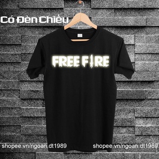 Áo thun phản quang free fire - áo ff