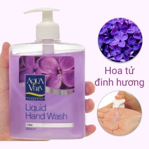 Nước rửa tay aquavera hoa tử đinh hương - ảnh sản phẩm 2