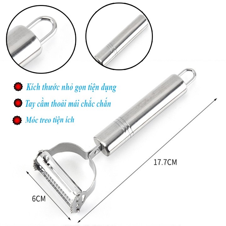 DỤNG CỤ NẠO INOX ĐA NĂNG TIỆN LỢI