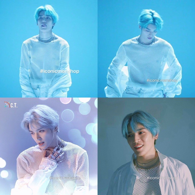 Áo tanktop lưới mắt to