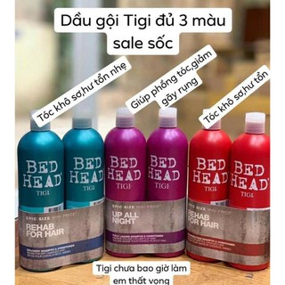 Cặp dầu gội - xả tigi bed head uk sẵn 3 màu - sm998