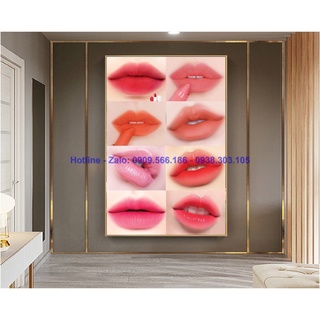 TRANH PHUN XĂM THẨM MỸ SANG TRỌNG HIỆN ĐẠI TRANG TRÍ CHO SPA THẨM MỸ VIỆN GIÁ RẺ