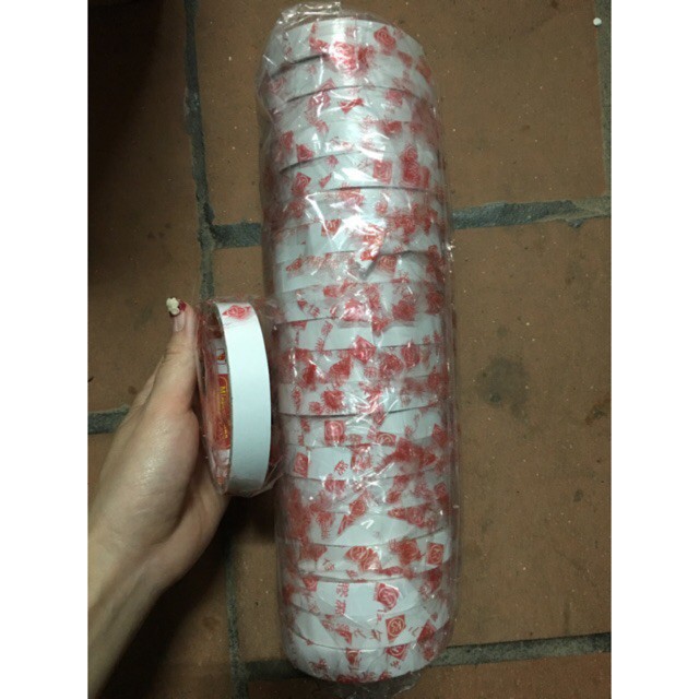 100 cuộn băng dính 2 mặt rẻ giá sỉ