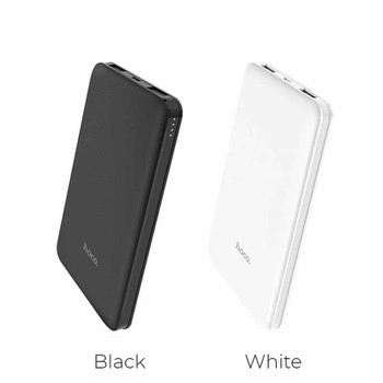 Pin Sạc Dự Phòng Hoco J26 - Dung Lượng 10000mAh Với Cổng USB Kép 2.1A ✓ Thời Trang ✓ Hàng Chính Hãng