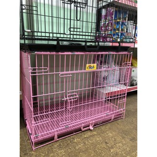 CHUỒNG SƠN TĨNH ĐIỆN CAO CẤP SIZE XL CHO CHÓ MÈO (91x56x67)